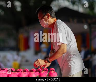 Buddist Maha Vihara, Brickfields Stockfoto