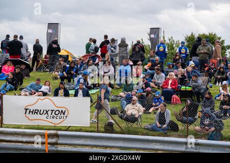 Andover, Hampshire - 9. Juni 2024: British Touring Car Championship Thruxton Round 11 Stockfoto