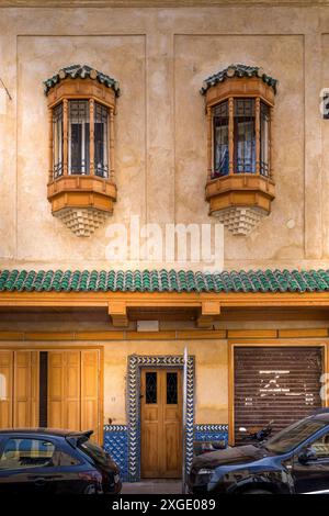 Fès, Marokko - 19. März 2024: Mellah, oder jüdisches Viertel in Fès, Marokko Stockfoto