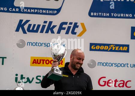 Andover, Hampshire - 9. Juni 2024: British Touring Car Championship Thruxton Round 12 Stockfoto