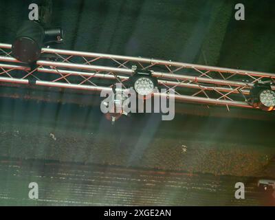 Auf dem Konzert Stockfoto