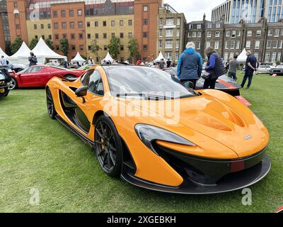 London Concours 2024 in der Honourable Artillery Company vom 4. Bis 6. Juni in London, Vereinigtes Königreich mit: McLaren P1 Wo: London, Vereinigtes Königreich Wann: 06. Juni 2024 Credit: Jon Gillespie/WENN Stockfoto