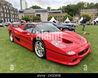 London Concours 2024, der vom 4. Bis 6. Juni in London, Vereinigtes Königreich stattfand, mit: Ferrari F50 Where: London, Vereinigtes Königreich Wann: 06. Juni 2024 Credit: Jon Gillespie/WENN Stockfoto