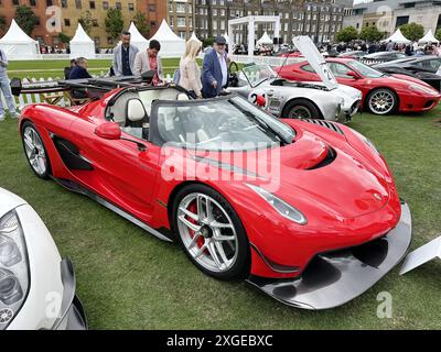 London Concours 2024 in der Honourable Artillery Company vom 4. Bis 6. Juni in London, Vereinigtes Königreich mit: Koenigsegg Jesko Where: London, Vereinigtes Königreich Wann: 06 Jun 2024 Credit: Jon Gillespie/WENN Stockfoto