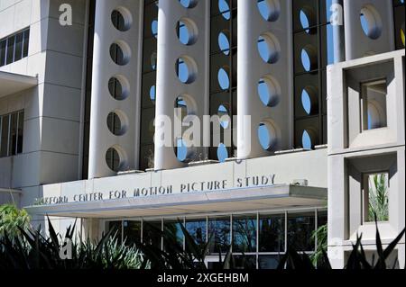 Das Pickford Center for Motion Picture Study on Vine Street in Hollywood, Kalifornien, USA Stockfoto