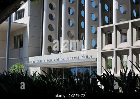 Film, Film, Geschichte, Studium, Architektur, modern, 1960er Jahre, Pickford Center, Motion Picture, Studie, Hollywood, Vine Street, Los Angeles, Kalifornien, Amerika, USA Stockfoto