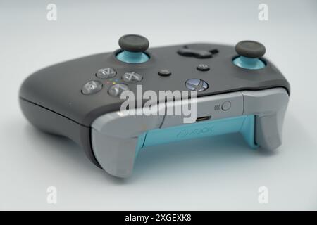 Angepasster Xbox Game Controller für Videospiele Stockfoto