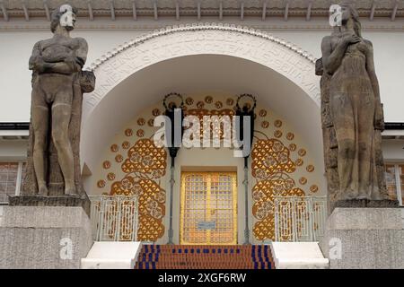 Ernst-Ludwig-Haus in Darmstadt Stockfoto