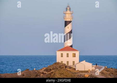 Cap de Favaritx, Naturpark s'Albufera des Grau, Menorca, Balearen, Spanien Stockfoto