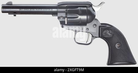 Handfeuerwaffen, Revolver, Colt Model 1878 Frontier, Scout, Kaliber .22, EIGENSCHAFTSFREIGABE Stockfoto