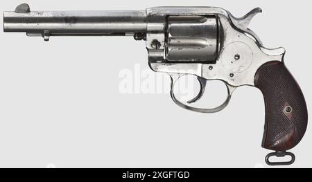 Handfeuerwaffen, Revolver, Colt Frontier Modell 1878, Kaliber .455 Zoll, 1884, EIGENSCHAFTSFREIGABE Stockfoto