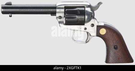 Handfeuerwaffen, Revolver, Colt Model 1878 Frontier, Scout, Kaliber .22, 1958, EIGENSCHAFTSFREIGABE Stockfoto