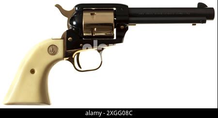 Handfeuerwaffen, Revolver, Colt Model 1878 Frontier Scout, Kaliber .22, Modell Alamo, EIGENSCHAFTSFREIGABE Stockfoto