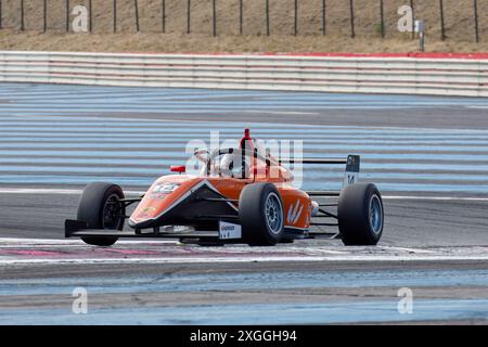 F4 Spanien 2024 in Le Castellet, FRANKREICH, 07/2024 Florent 'MrCrash' B.. Stockfoto