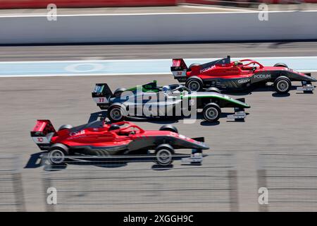 F4 Spanien 2024 in Le Castellet, FRANKREICH, 07/2024 Florent 'MrCrash' B.. Stockfoto