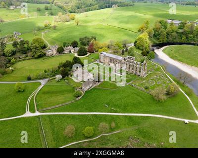 Bolton Abbey, North Yorkshire Stockfoto