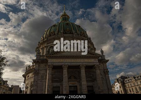 Frederiks Kirke in der Innenstadt von Kopenhagen. Dänemark Stockfoto