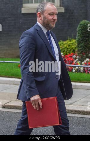 London, Großbritannien. 9 . Juli 2024 . Ian Murray, neu ernannter Secretary of State für Schottland und Parlamentsabgeordneter für Edinburgh South in der Downing Street. Im Anschluss an die Kabinettssitzung. Quelle: Amer Ghazzal/Alamy Live News Stockfoto