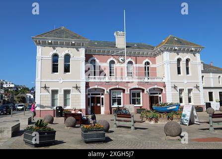 Salle Paroissiale von Saint Brelade in Jersey Stockfoto