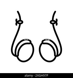 Vasektomie-Symbol Vektor-Logo-Set-Kollektion oder Bündelpackung Stock Vektor