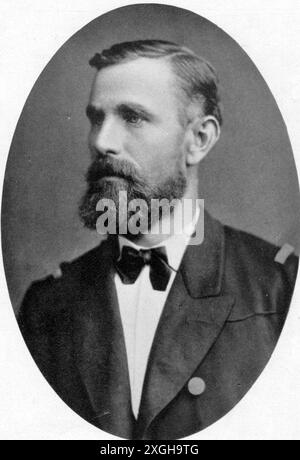 Weyprecht, Carl, 8.9.1838 - 29.3,1881, österreichischer Marineoffizier und Polarforscher, Foto, 1875, ADDITIONAL-RIGHTS-CLEARANCE-INFO-NOT-AVAILABLE Stockfoto