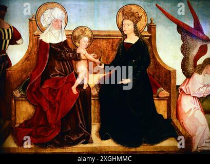 Religion, Christentum, Madonna / Maria mit Kind, die Jungfrau und Kind mit St. Anne, ADDITIONAL-RIGHTS-CLEARANCE-INFO-NOT-AVAILABLE Stockfoto