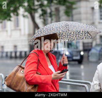 London, Großbritannien. Juli 2024. Lucy Powell, Lord President of the Council und Leader of the House of Commons in Whitehall Credit: Richard Lincoln/Alamy Live News Stockfoto