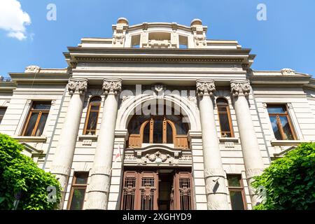 Tiflis, Georgien - 23. JUNI 2024: Die National Parliamentary Library of Georgia ist eine Regierungsorganisation des Parlaments von Georgien. Stockfoto