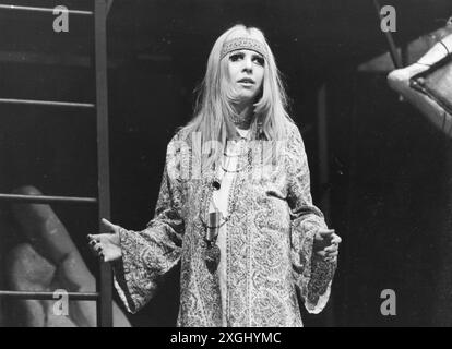 Heatre/Theater, Musical, "Hair", deutsche Version, Regisseur: Werner Schmid, BERTRAND CASTELLI, ZUSATZRECHTE-FREIGABE-INFO-NICHT-VERFÜGBAR Stockfoto