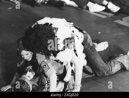 Heatre/Theater, Musical, "Hair", deutsche Version, Regisseur: Werner Schmid, BERTRAND CASTELLI, ZUSATZRECHTE-FREIGABE-INFO-NICHT-VERFÜGBAR Stockfoto