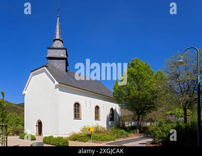 Europa, Luxemburg, Esch-sur-Sûre, Lultzhausen, Chapelle Saint-Valentin Stockfoto