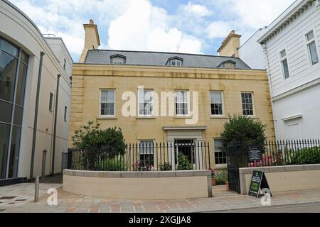 Georgian House Museum and Shop in Saint Helier in Jersey Stockfoto