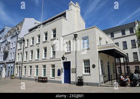 Piquet House in Saint Helier in Jersey Stockfoto