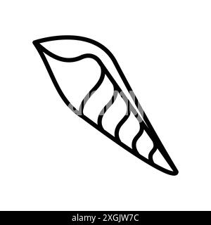 Sea Shell Symbol Vektor Logo Set Kollektion für Web App ui Stock Vektor