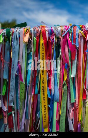 Brücke Ponte LACOS de Amizade, Aveiro, Portugal Stockfoto