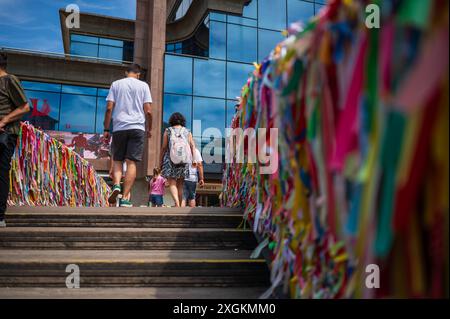 Brücke Ponte LACOS de Amizade, Aveiro, Portugal Stockfoto