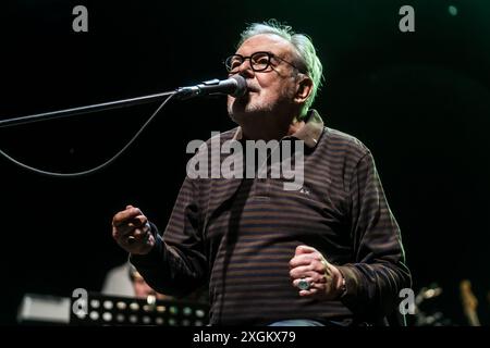 Mauro Pagani feiert vierzig Jahre Crêuza de Mä in Genua: Stockfoto