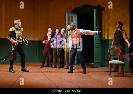 DER INSPEKTOR DES GOUVERNEURS IM MARYLEBONE THEATRE LONDON Stockfoto