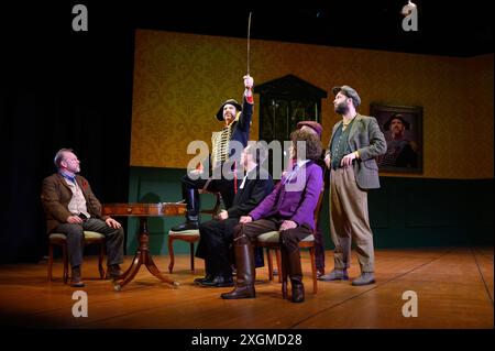 DER INSPEKTOR DES GOUVERNEURS IM MARYLEBONE THEATRE LONDON Stockfoto