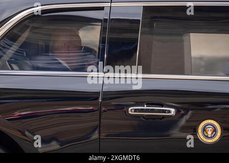 Washington DC, USA 20240710. US-Präsident Joe Biden anlässlich des 75-jährigen Jubiläums der NATO-Allianz in Washington, D.C. während des NATO-Gipfels 2024. Foto: Javad Parsa / NTB Stockfoto