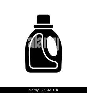 Detergent Symbol Vektor-Designvorlage in weißem Hintergrund Stock Vektor