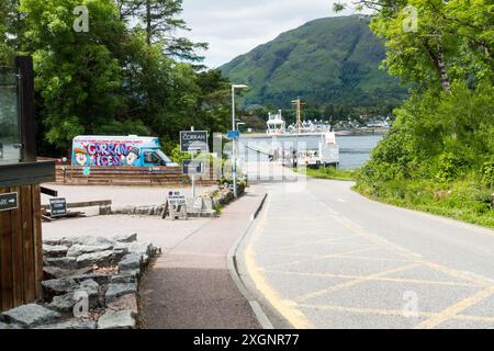 Corran Ferry, Corran, Lochaber, Highland, Schottland, Großbritannien. Stockfoto