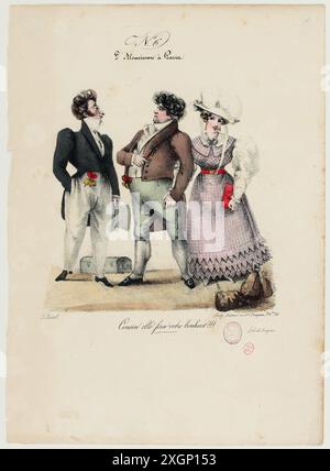 Plattel, Henri Daniel (Dessinateur-lithographe) | Chéyère ou Dechéyère, Alexandre (Imprimeur-lithographe) | Genty (éditeur) (Herausgeber) Stockfoto