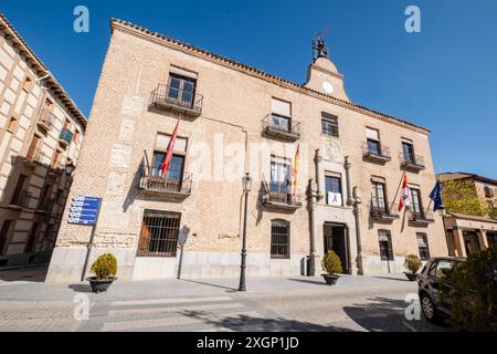 Rathaus, Arevalo, Provinz Avila, Spanien Stockfoto