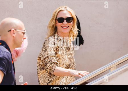 Cannes, Frankreich. Mai 2024. Cate Blanchett trifft am 19. Mai 2024 beim Fotoaufruf der Gerüchte während des 77. Festivals de Cannes in Cannes ein (Foto: Alessandro Bremec/NurPhoto) Credit: NurPhoto SRL/Alamy Live News Stockfoto