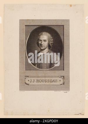 Saint-Aubin, Augustin DE [d.1807-11-09] Stockfoto