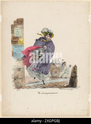 Plattel, Henri Daniel (Dessinateur-Lithographe) | Fournier (Imprimeur-lithographe) | Genty (éditeur) (Herausgeber) Stockfoto