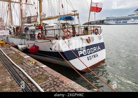 Die Tall Ships Laufen 2024 Helsinki. Stockfoto