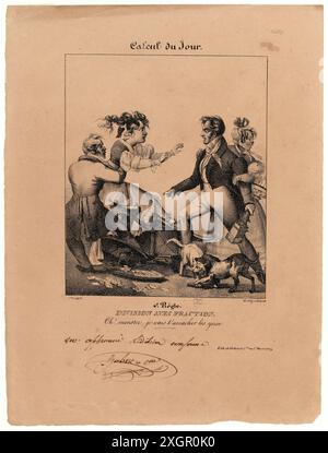 Plattel, Henri Daniel (Dessinateur-lithographe) | Gobert et Tirot (Imprimeur-lithographe) | Genty (éditeur) (Herausgeber) Stockfoto