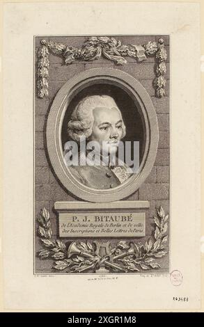 Saint-Aubin, Augustin DE [d.1807-11-09] Stockfoto